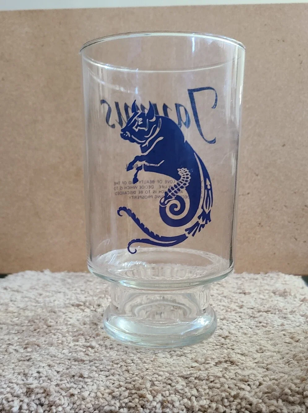 Taurus Glass Pedistal Vase